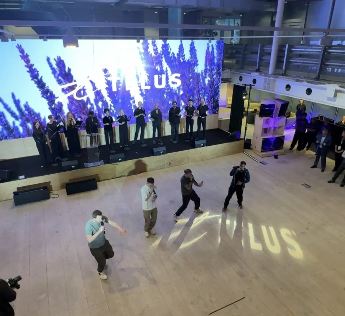 London Corporate show with London Contemporary Voices