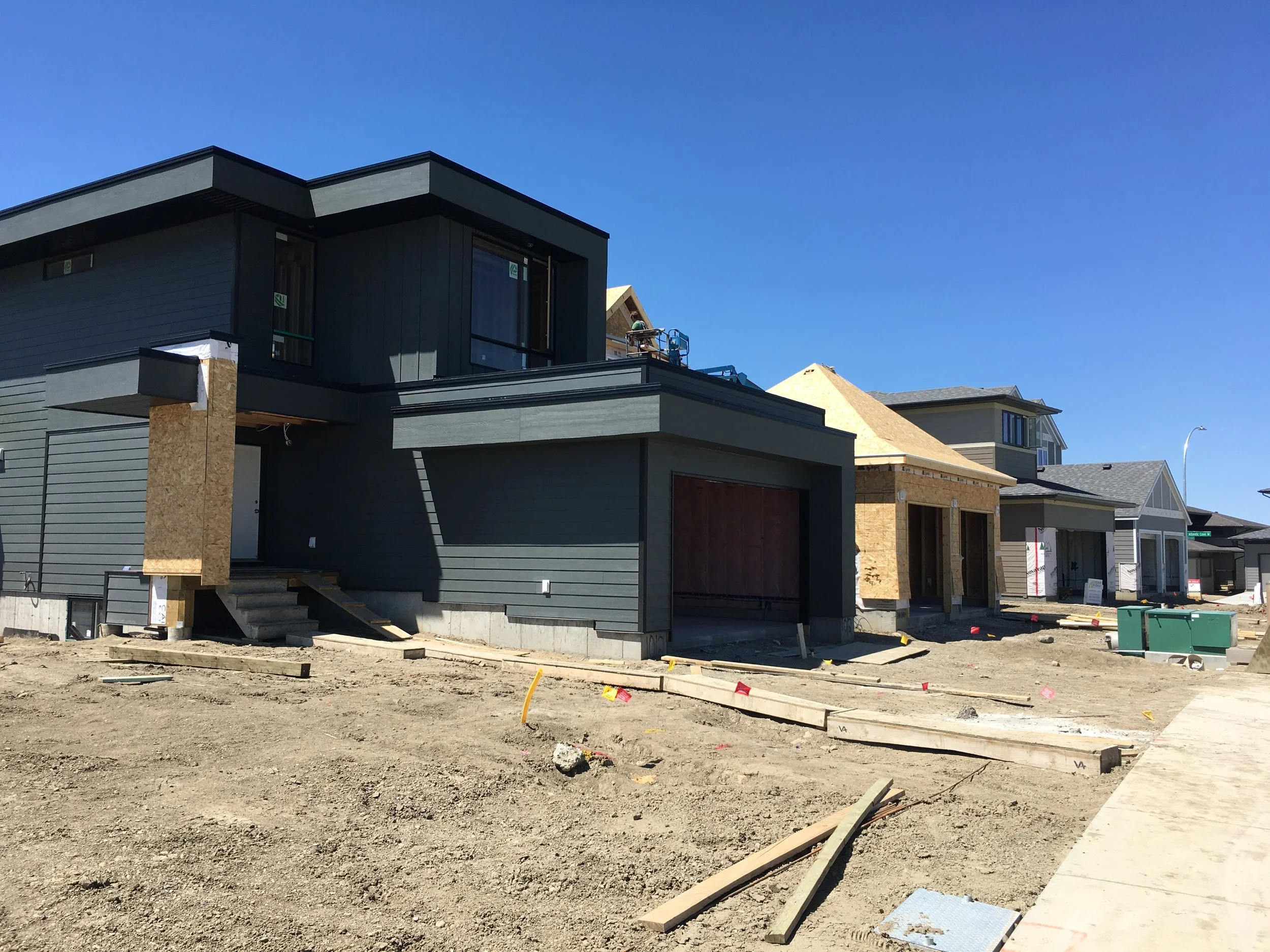 4 New Showhomes Under Construction