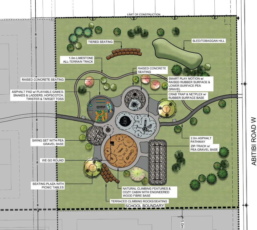 Crossings Playground Conceptual Design
