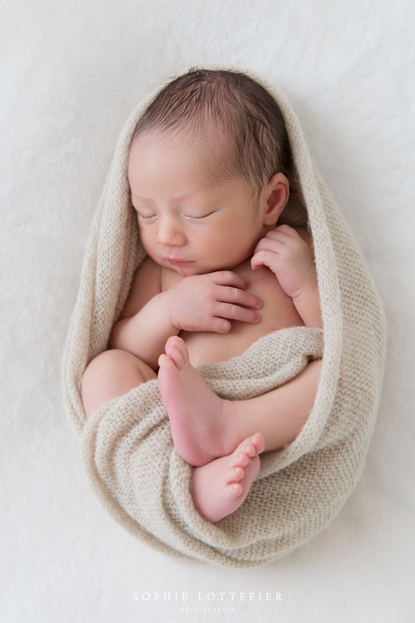 photo prise au home studio de Sophie Lottefier Photography