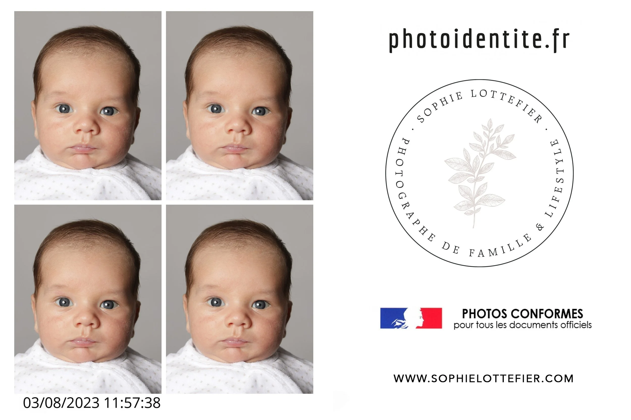 Photographe Identité Paris 75, Yvelines 78 - Shooting photo Sophie ...