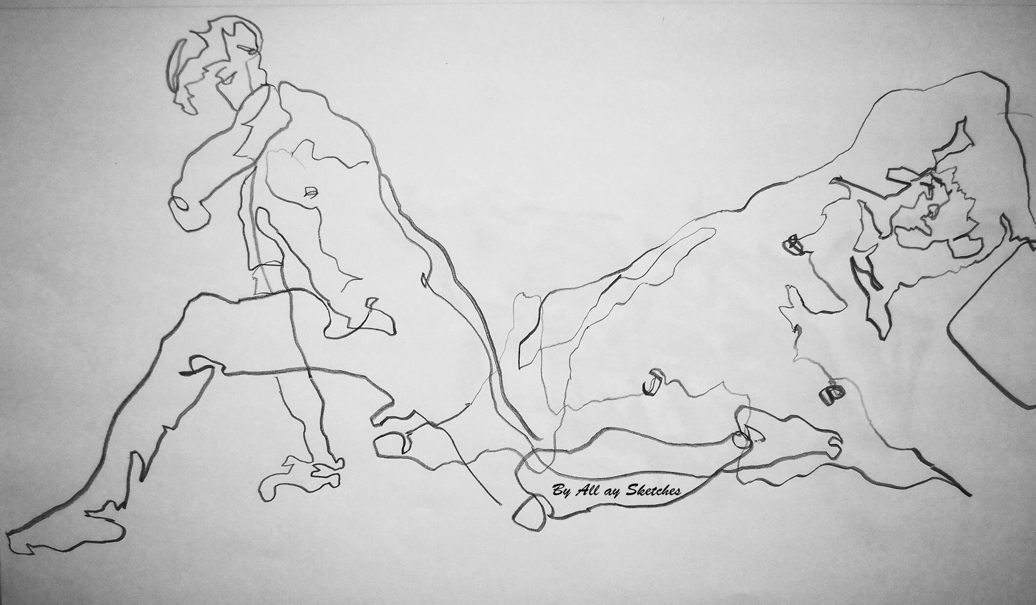 Two men in the same page