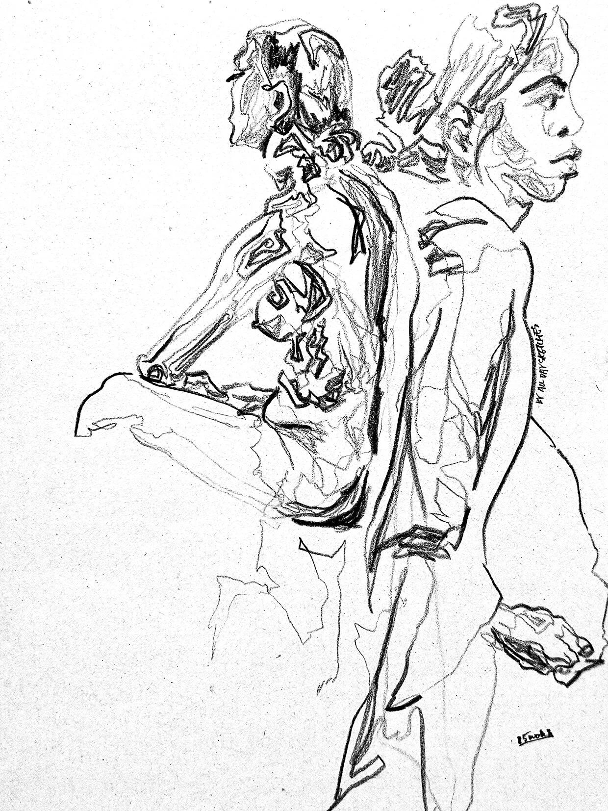 Two Women in the same page