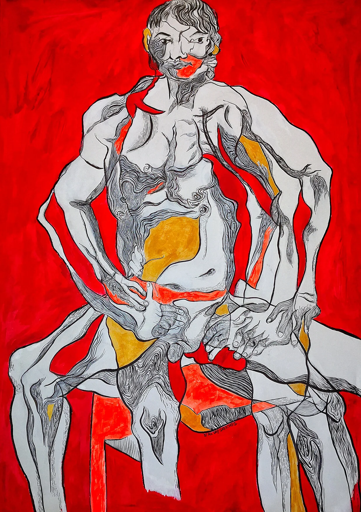 Men with different perspectives