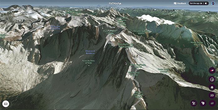 Using the FATMAP Terrain Tools to search for new lines