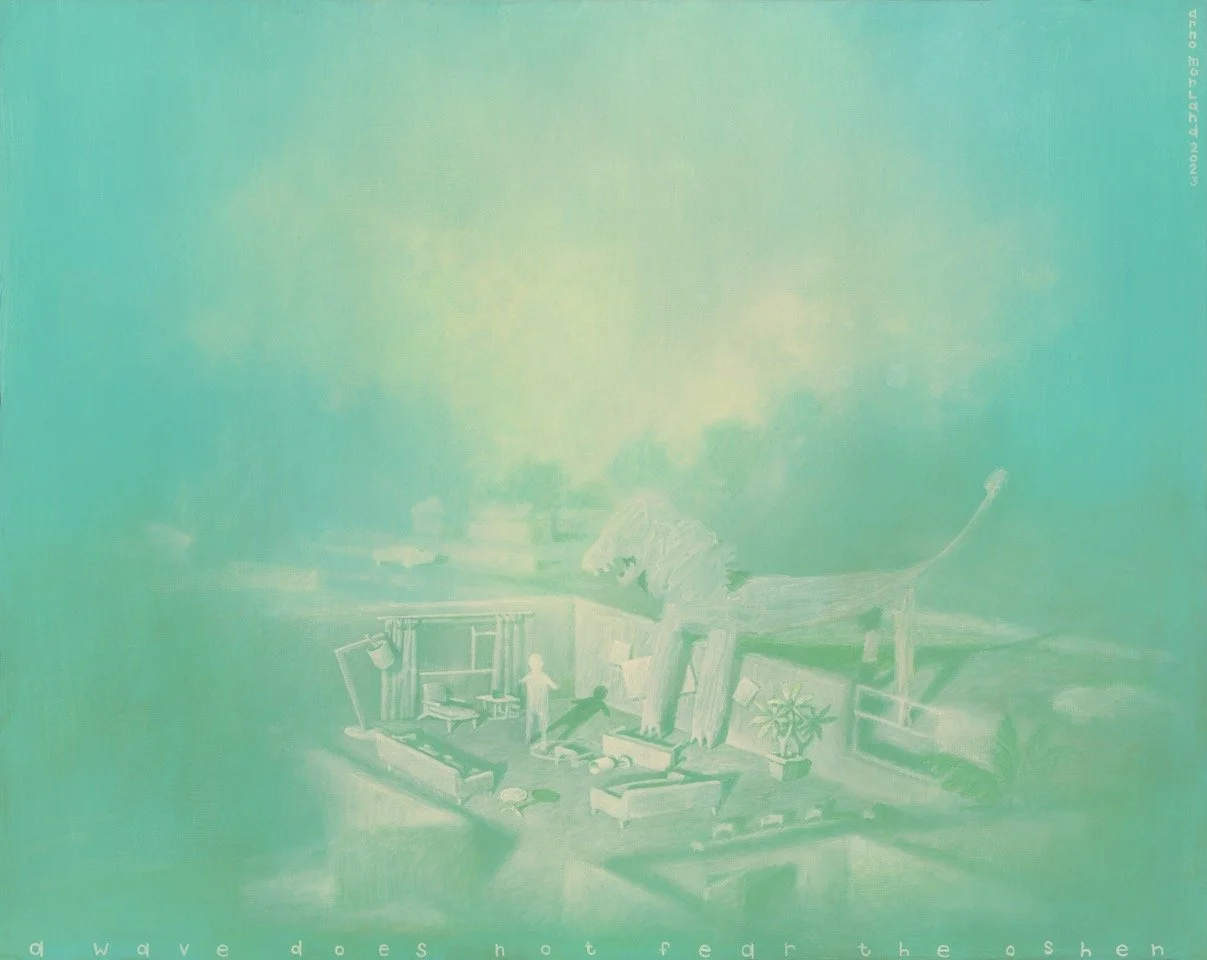 "A wave does not fear the oshen"