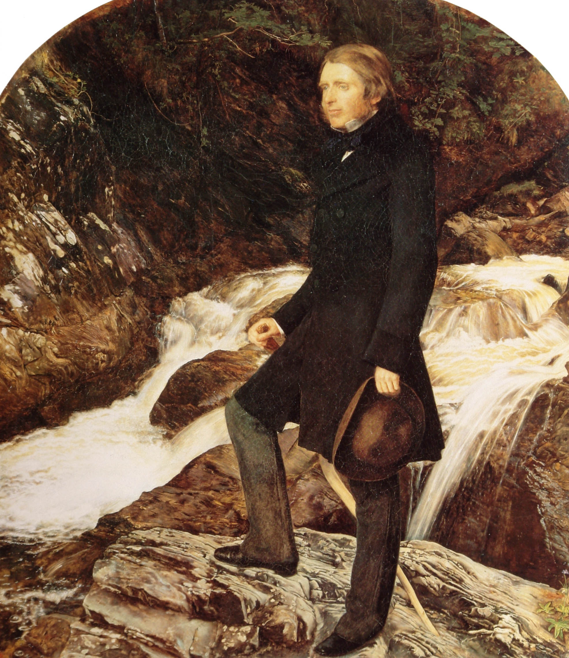 John Everett Millais, Portrait of John Ruskin, ca. 1853-54, Oxford, Ashmolean Museum