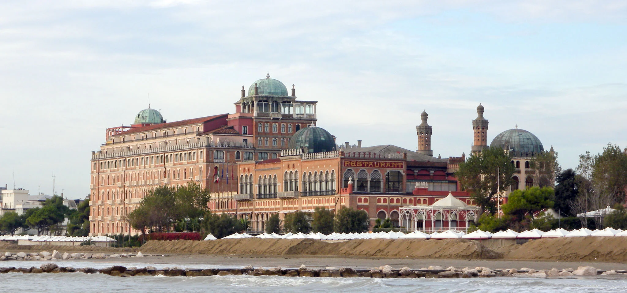 Hotel Excelsior, Lido, Venice. Photo: Florian Fuchs