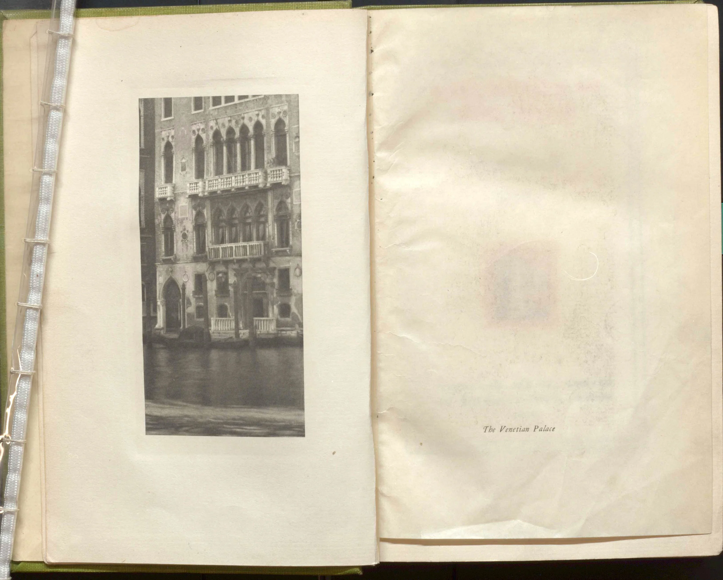 Engraved frontispiece from James's The Wings of the Dove, vol II, 1909, London.