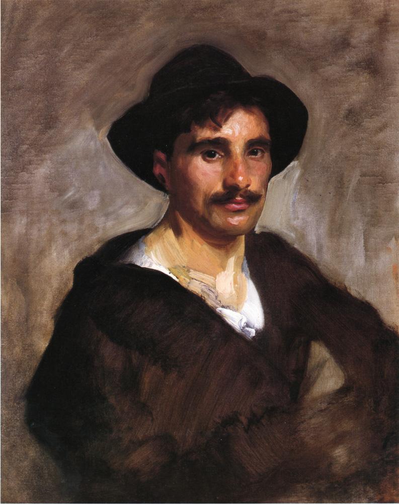 John Singer Sargent, Gondolier, 1905, Private Collection.