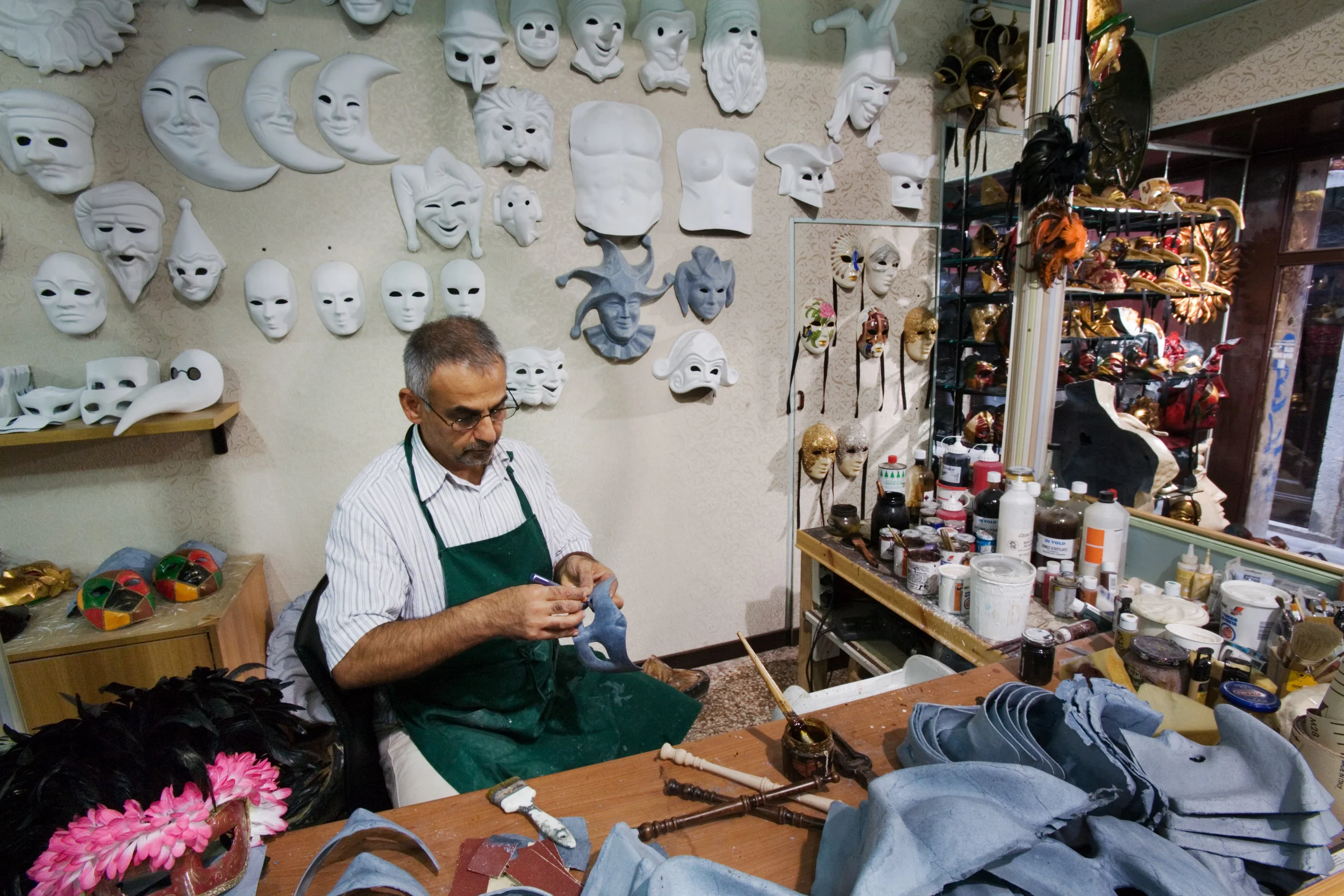A Venetian Mask shop