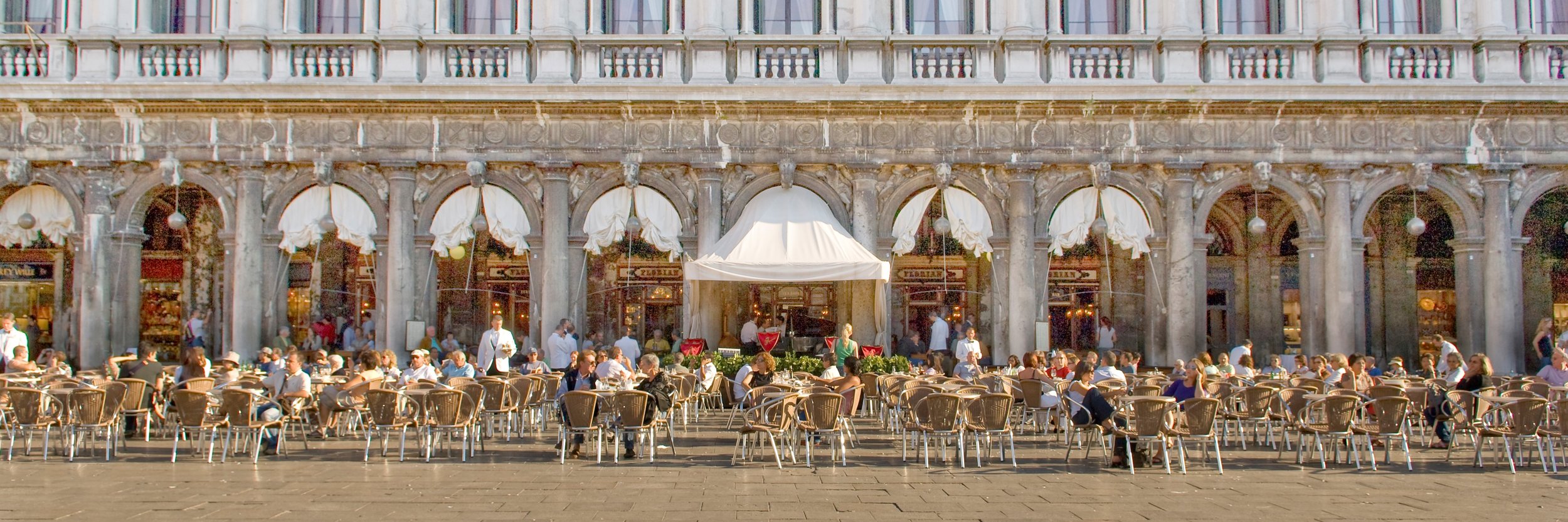 Exterior of Caffé Florian. Photo: Archivio Storico Florian.