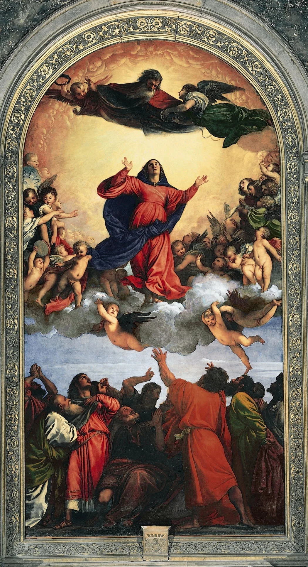 Titian, Assumption of the Virgin, Santa Maria Gloriosa dei Frari