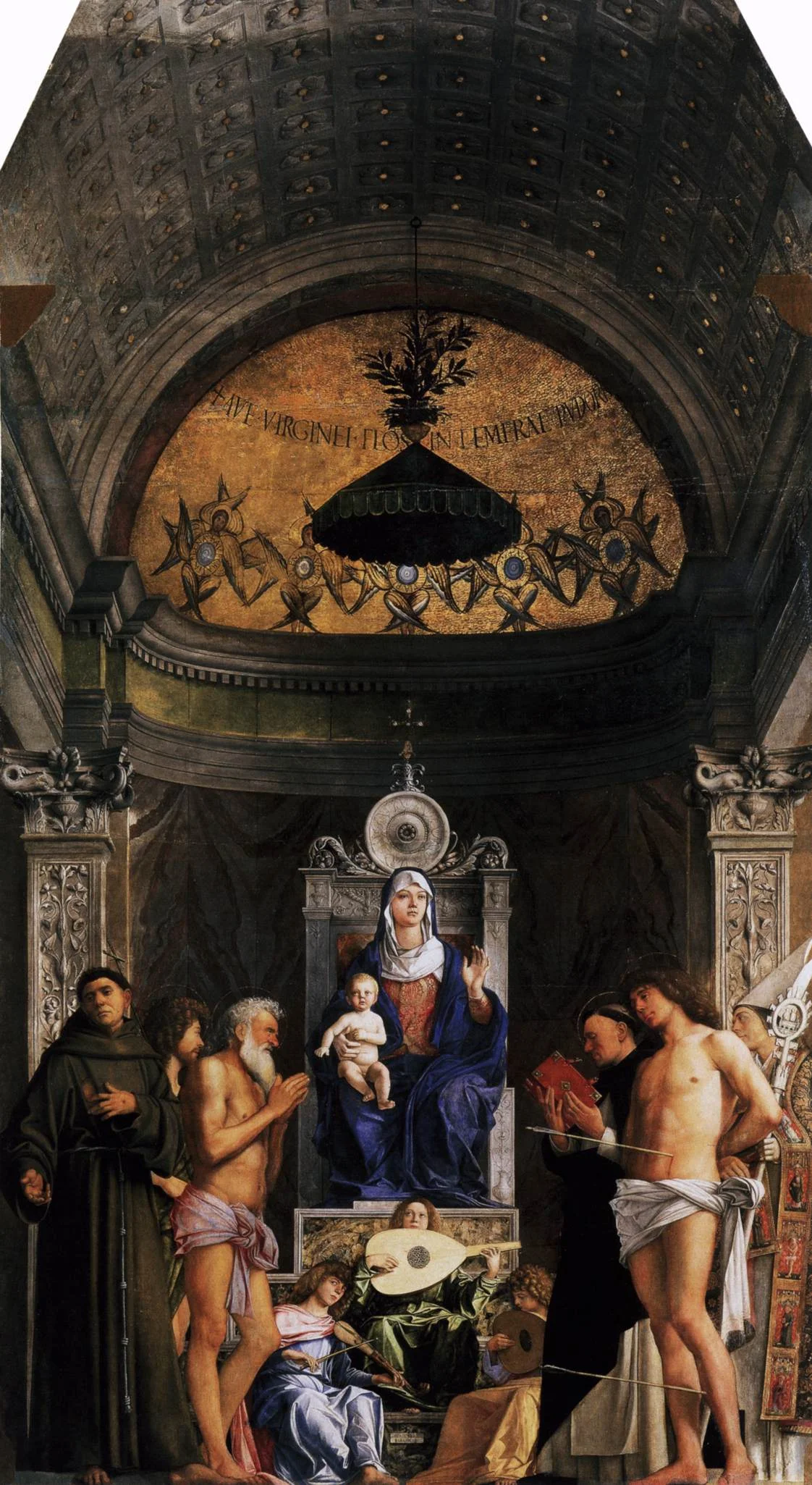Giovanni Bellini, San Giobbe Altarpiece, Galleria dell'Accademia