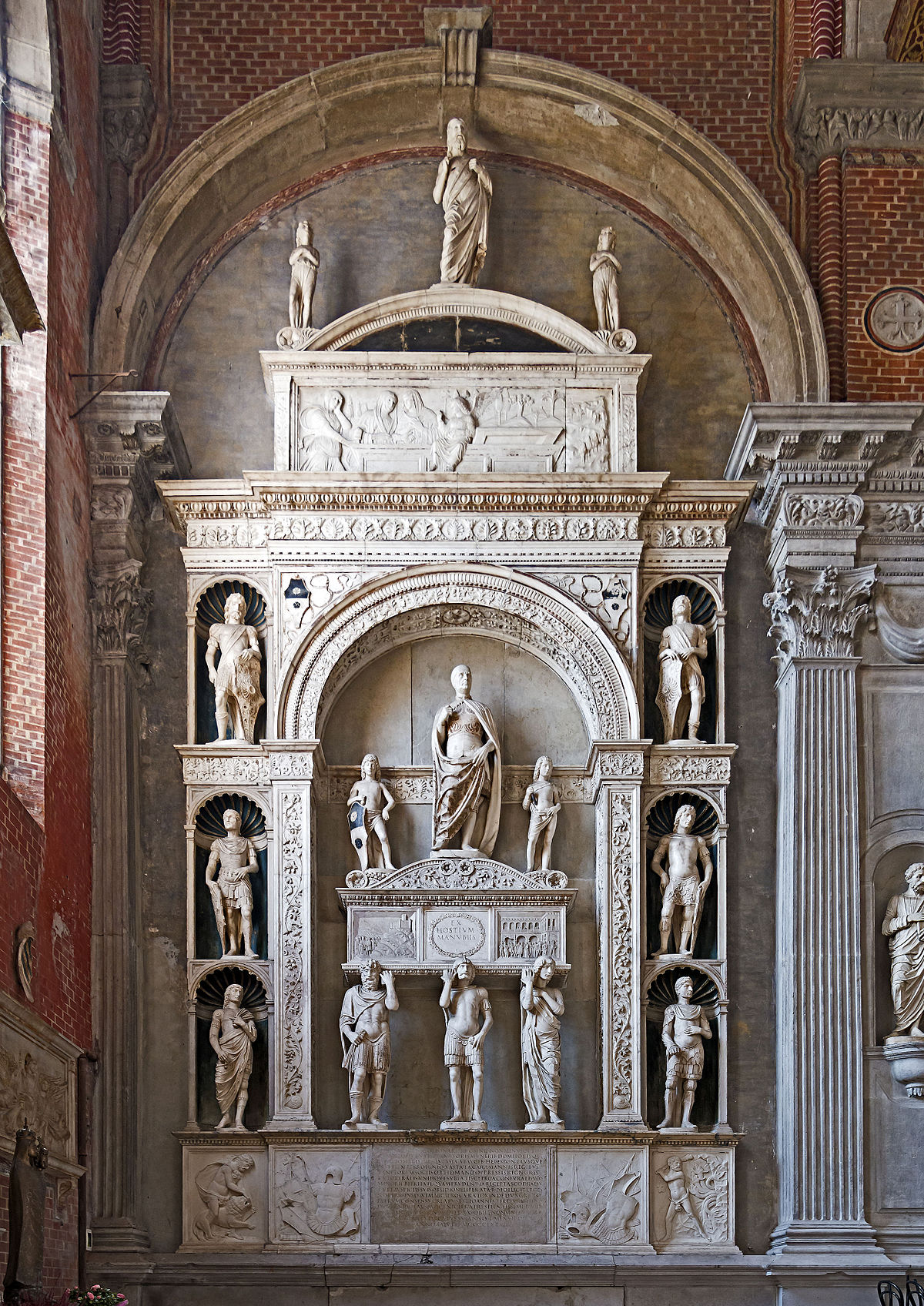 Pietro Lombardo, Funeral Monument of Doge Pietro Moncenigo, Chiesa di San Giovanni e Paolo