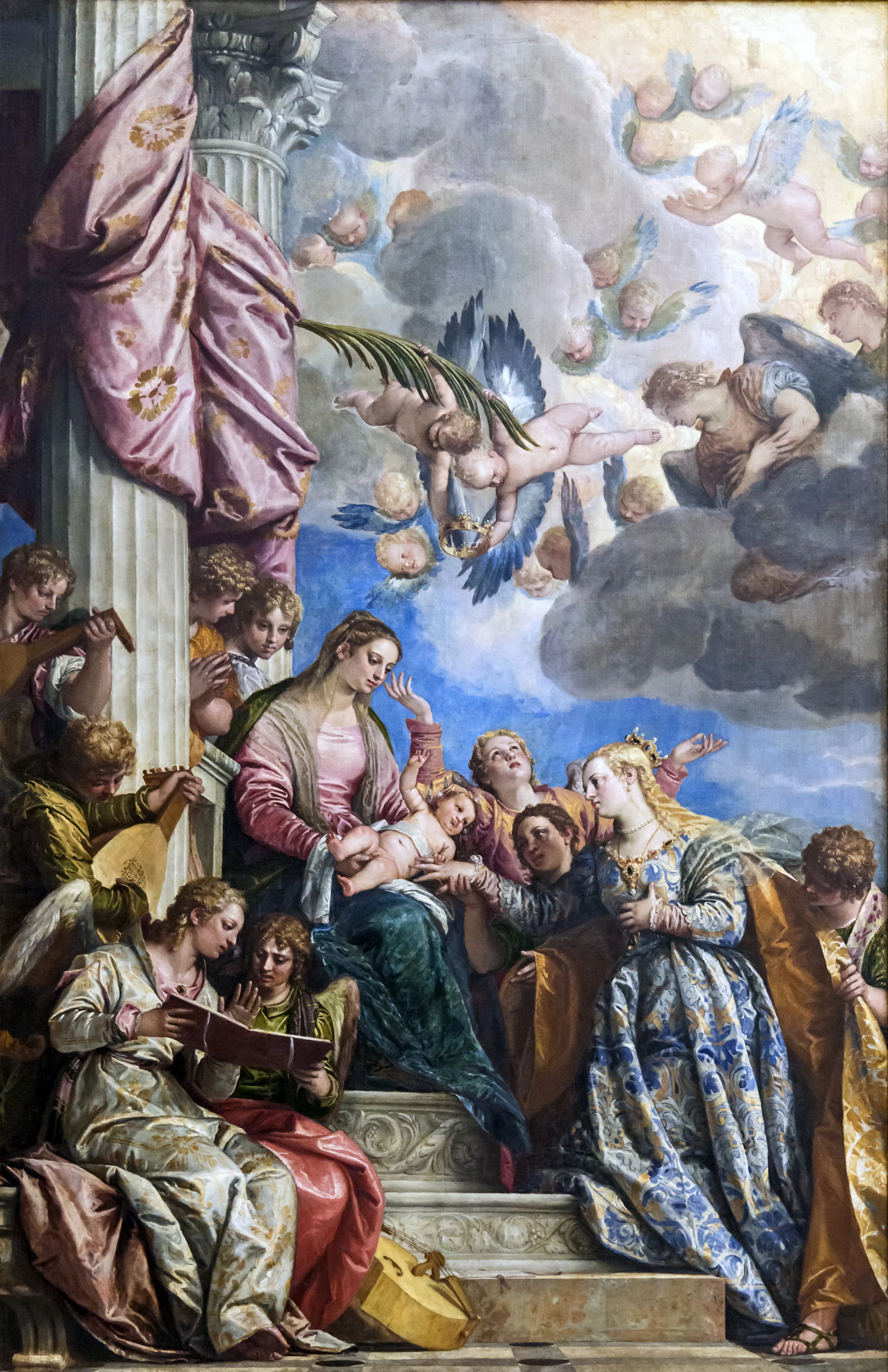 Paolo Veronese, The Mystical Marriage of Saint Catherine, Gallerie dell'Accademia