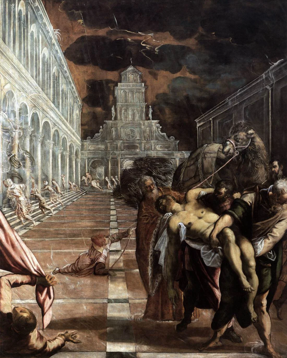 Jacopo Tintoretto, The Stealing of the Dead Body of Saint Mark, Gallerie dell’Accademia