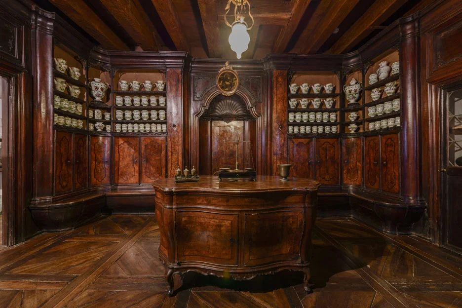 18th century Pharmacy and laboratory, Ca’ Rezzonico