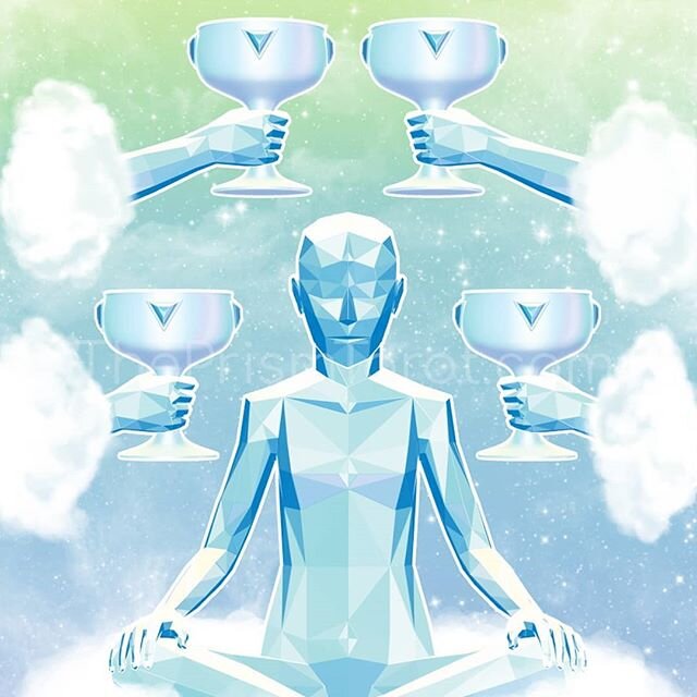 💙IV of Cups 💙
Every card tells a story, swipe for more!
The Prism Tarot is coming to Kickstarter in 17 days!
.
.
.
#theprismtarotbyll #theprismrarot #tarot #tarotdecks #indietarotdeck #tarotartist #keepaustinwyrd #fourofcups