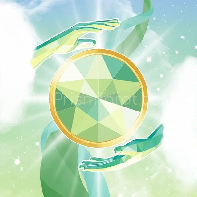💚 The Ace of Pentacles 💚
A new story begins.
✨3 days until the Kickstarter launch!! You can still sign up to be notified via my link in bio.✨
.
.
.
#aceofpentacles #tarot #indietarotdeck #theprismtarotbyLL #theprismtarot #keepaustinwyrd #tarotdecks