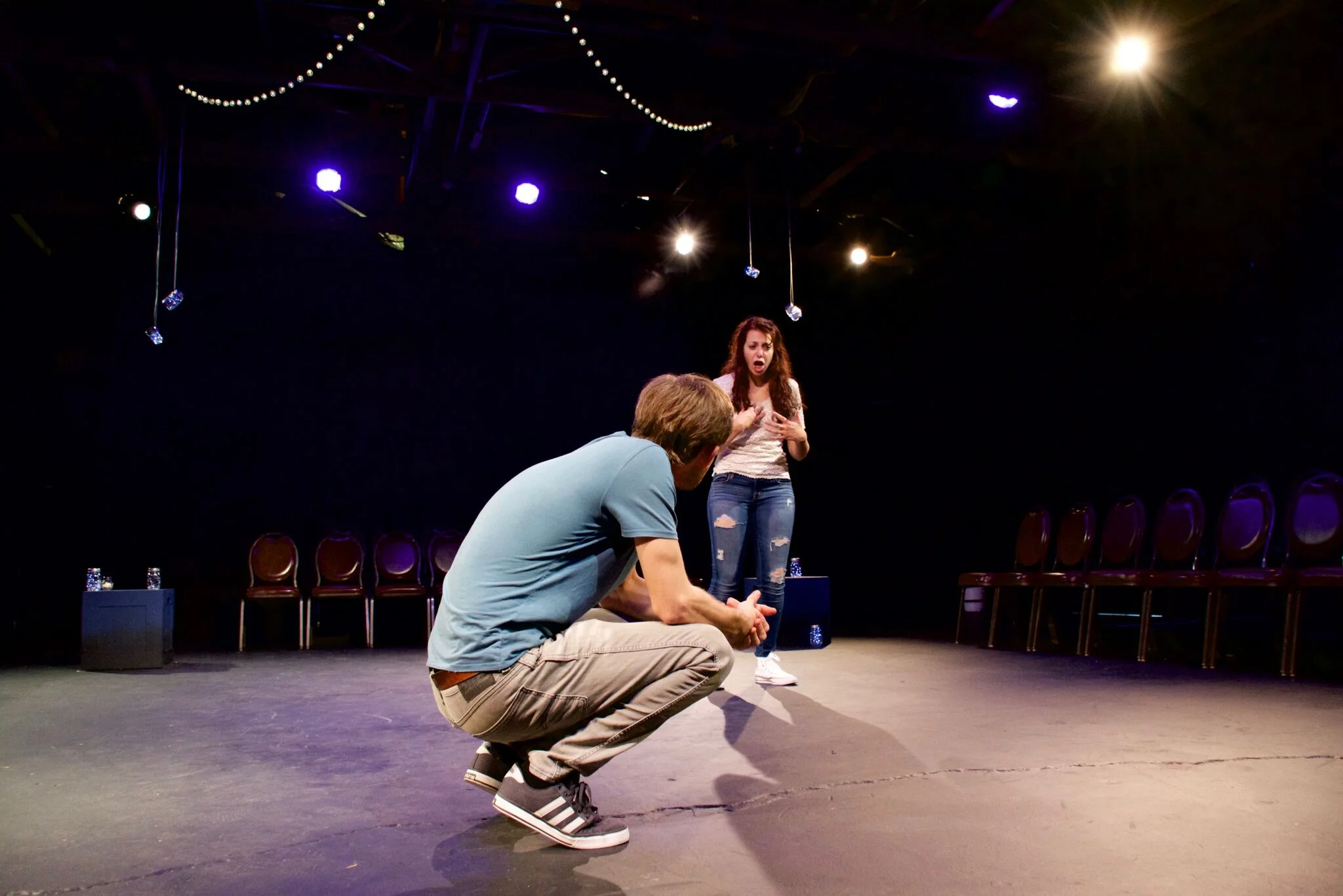 Director - Trace Turner Choreographer - Marissa Beccard Marianne - Makenna Perkal Roland - Lucas Howard Reilly Lights by Jacob Stahl