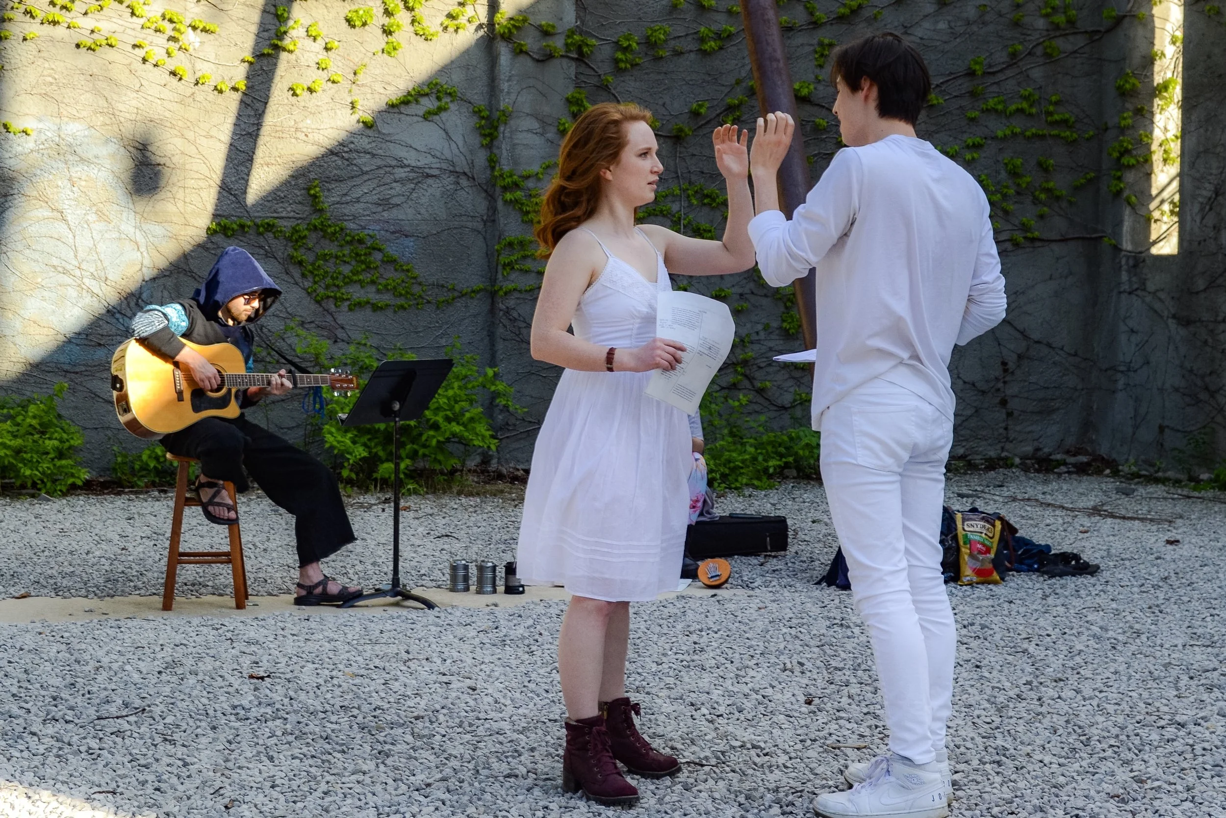  Site Specific Performance — St. Louis, MO  Directed by Gaby Rodriguez  Orpheo — Hunter Bell   Hero — Eleanor Robinson  Leander — Jay Briseño  