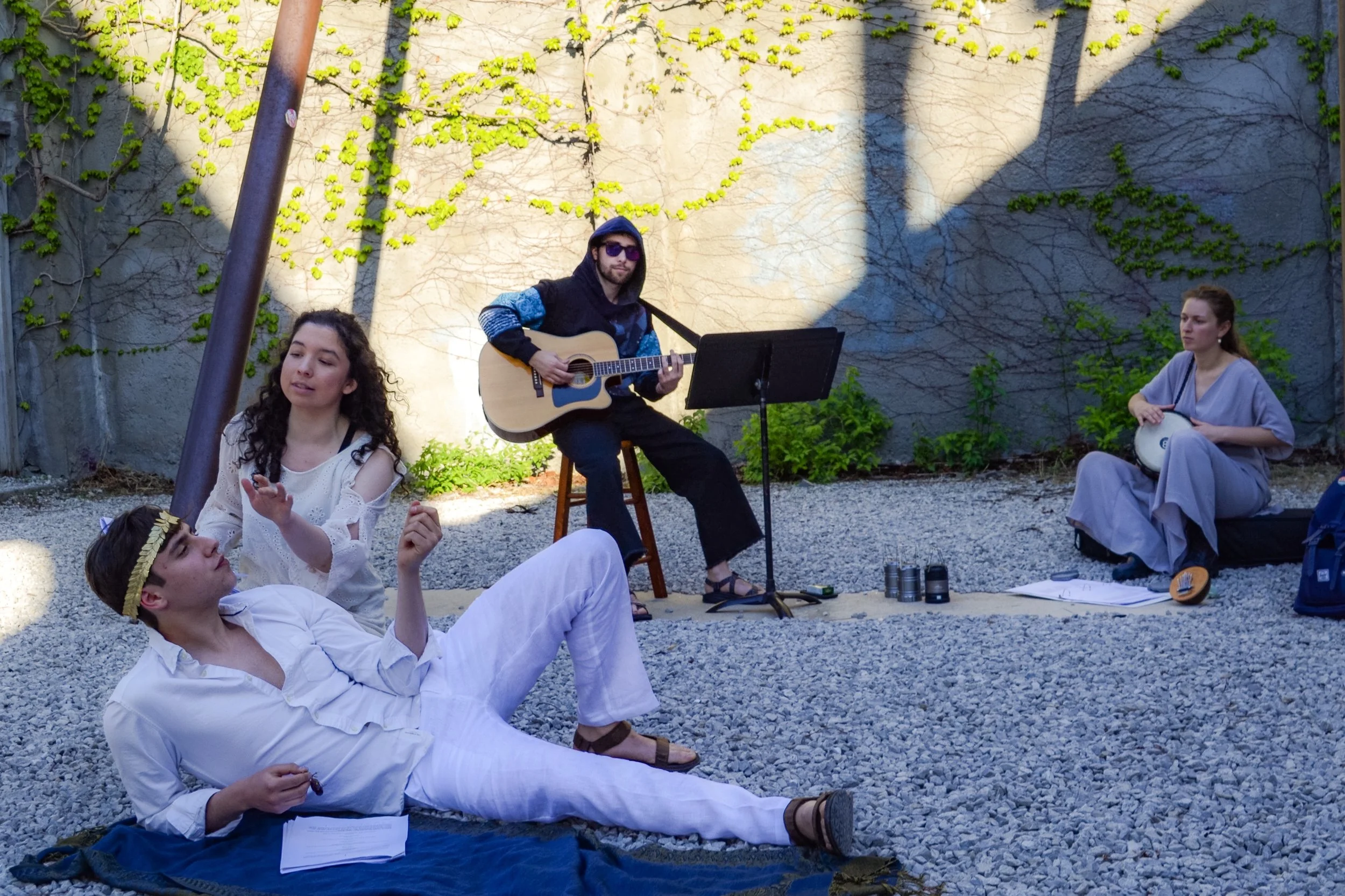  Site Specific Performance — St. Louis, MO  Directed by Gaby Rodriguez  Paris — Spencer Kruse  Oenone — Lynda Cortez   Orpheo — Hunter Bell   Sappho — Vivienne Luthin 