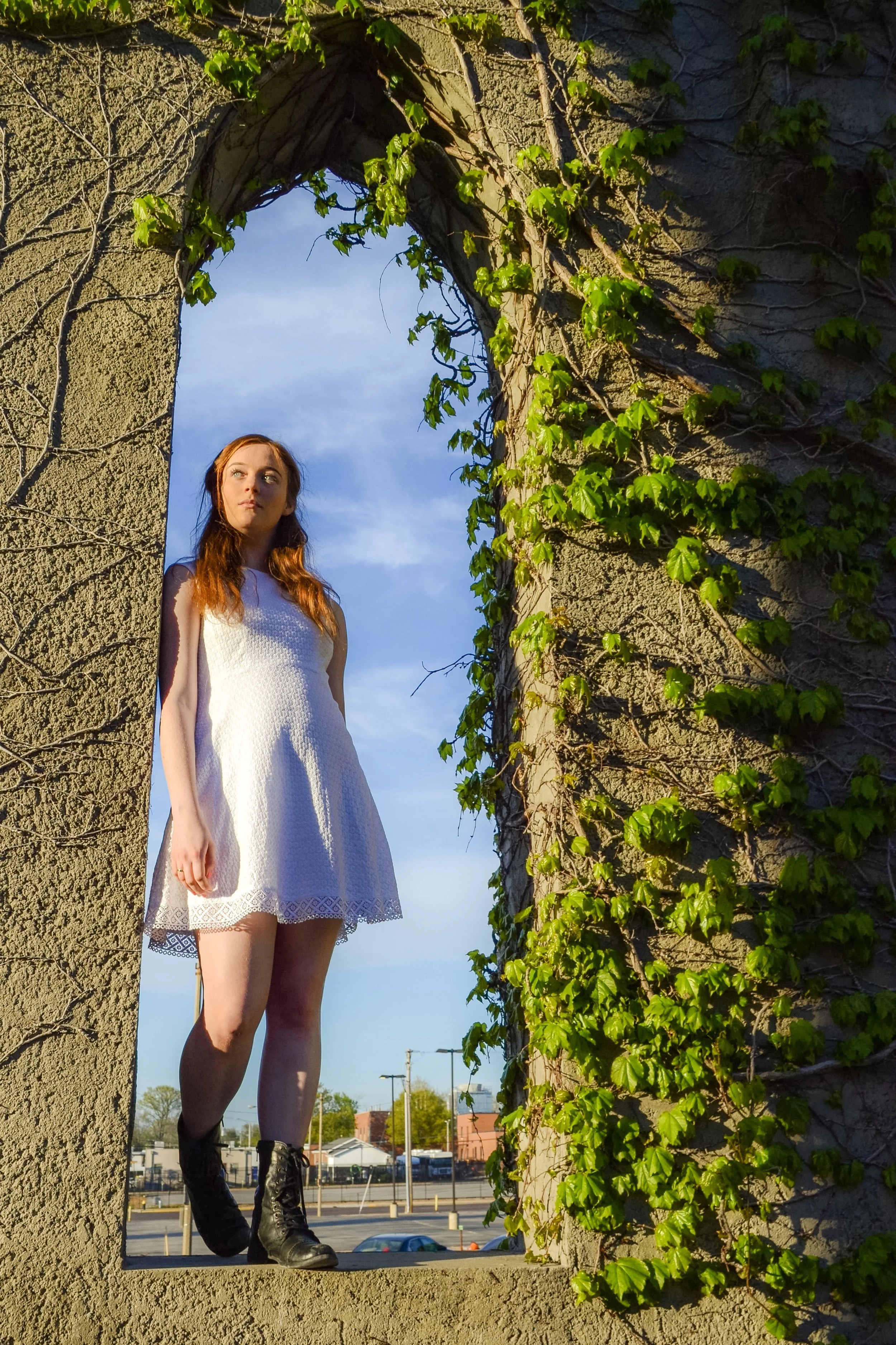  Site Specific Performance — St. Louis, MO, April 21st, 2019  Directed by Gaby Rodriguez  Helen — Kate Fahey 