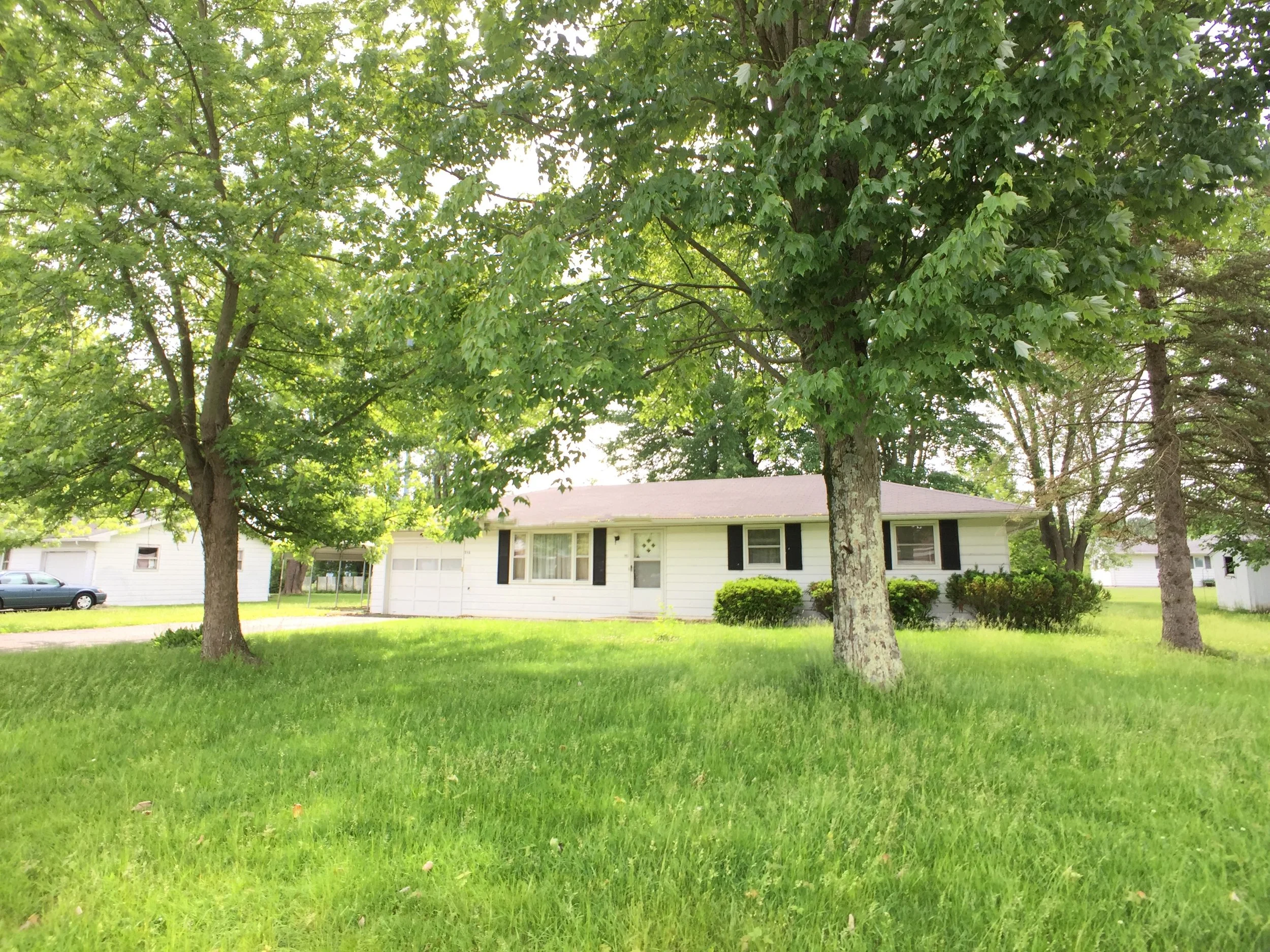 SOLD !! Cute &amp; Affordable 3 BDRM home W/ back deck in town in Versailles Indiana