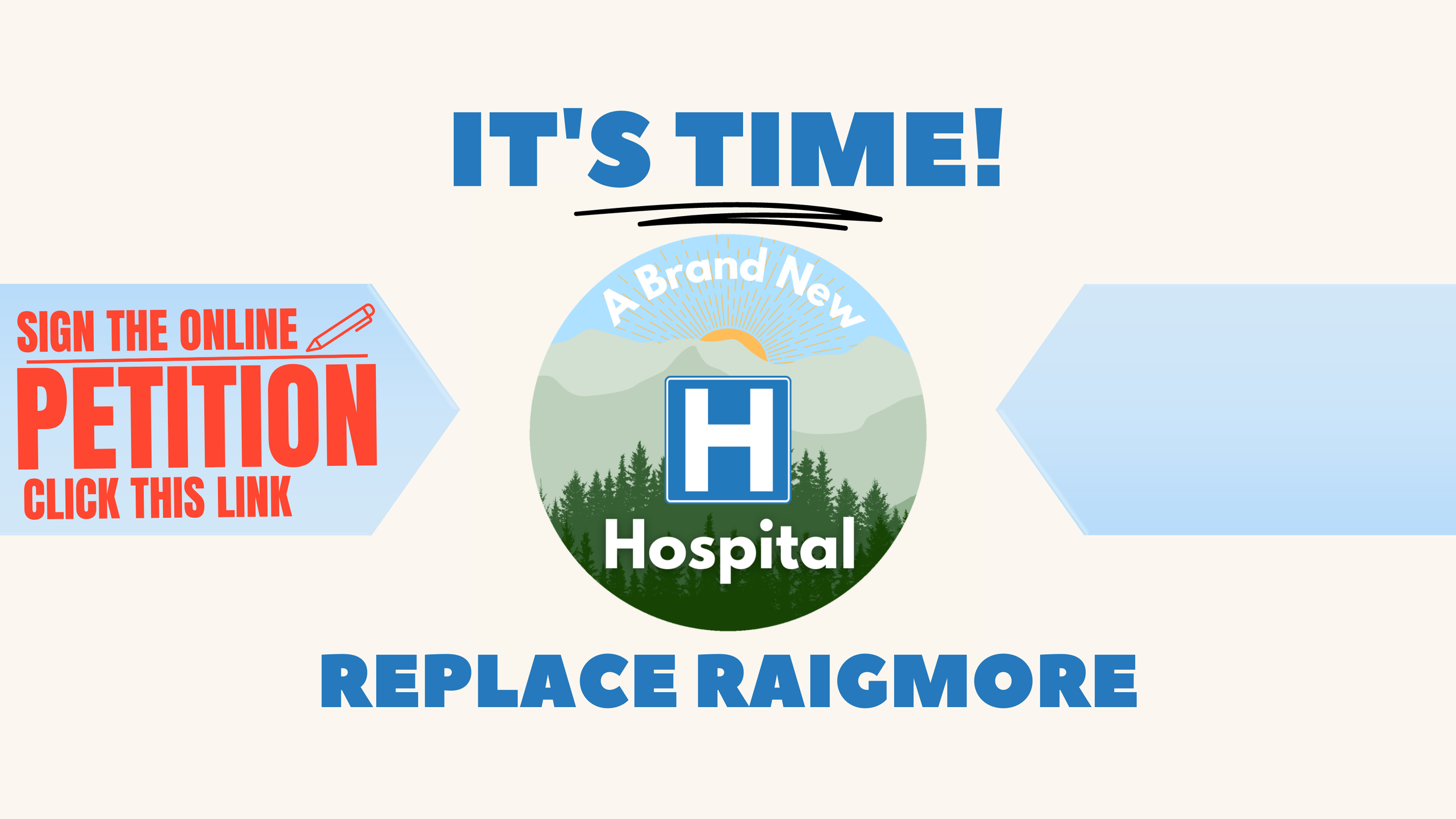 Support building for Replace Raigmore petition despite rebuff from First Minister