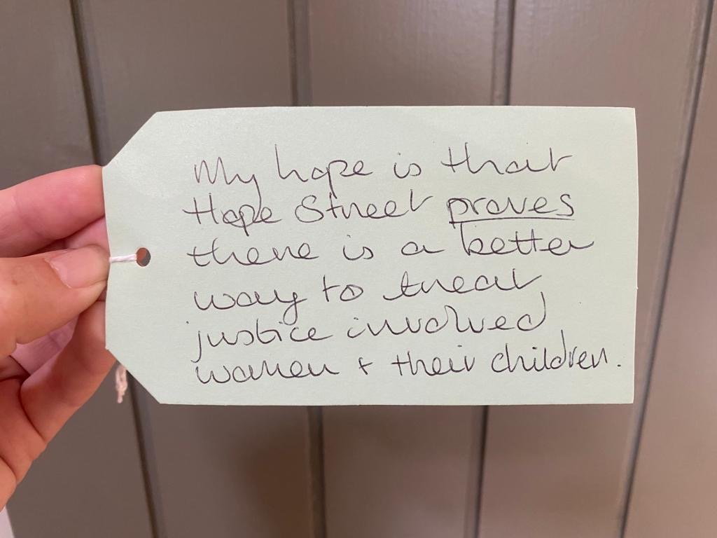 A guest's message of hope for Hope Street