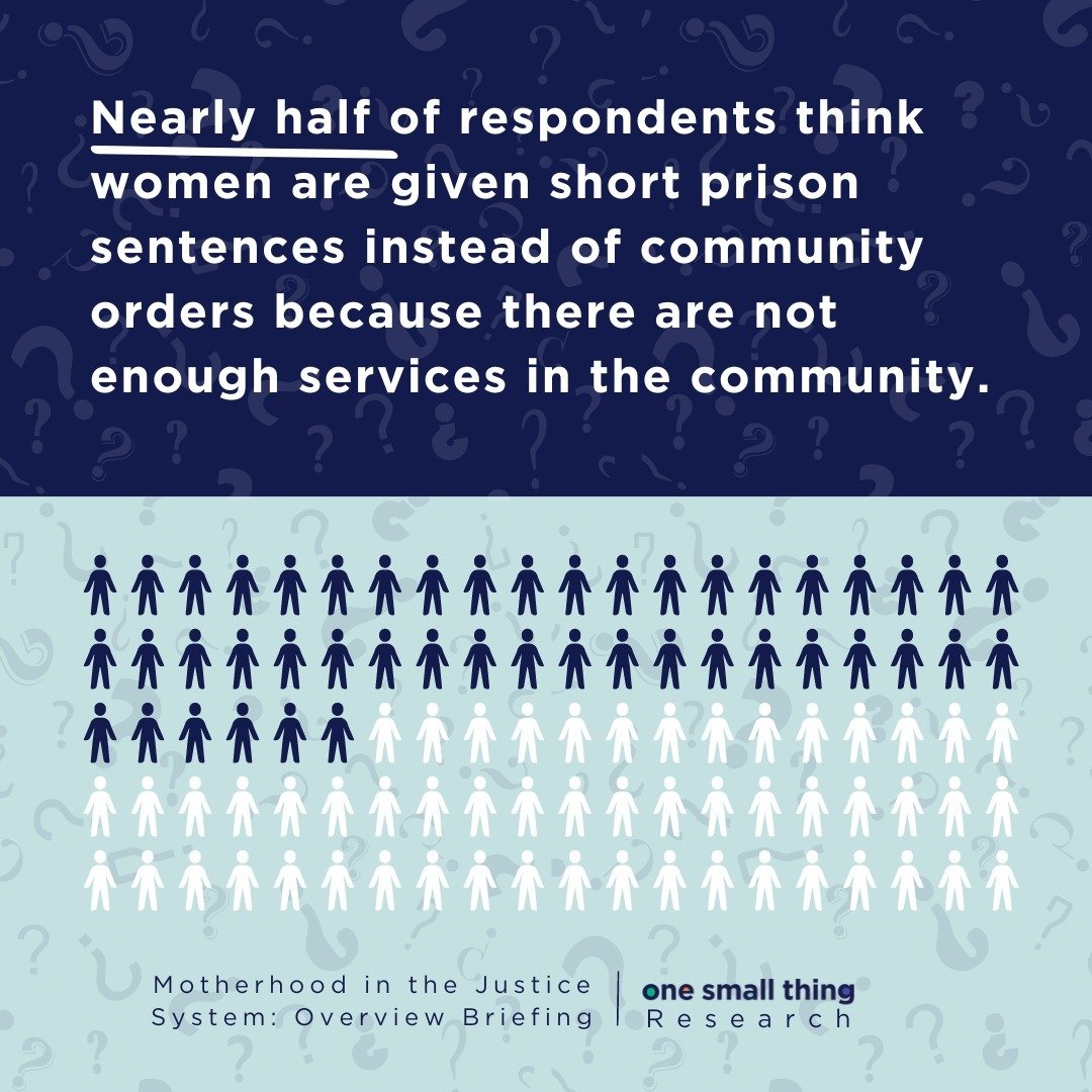 📣Read One Small Thing&rsquo;s new briefing!

Reducing the harms of maternal imprisonment and preventing intergenerational trauma are key aims for both our operational and policy work. In the last two years One Small Thing has supported research in t