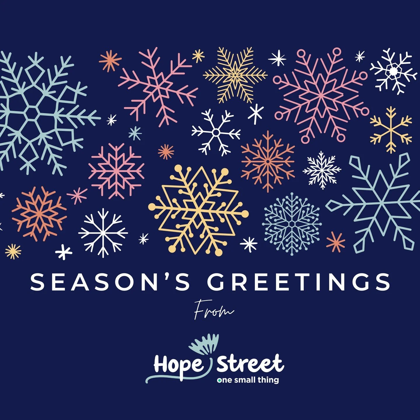 🎄Season's greetings from One Small Thing✨

As we approach the end of the year, we have been reflecting on 2025 at One Small Thing. The past year has been challenging for many, with prisons at breaking point, and community services continuing to be s