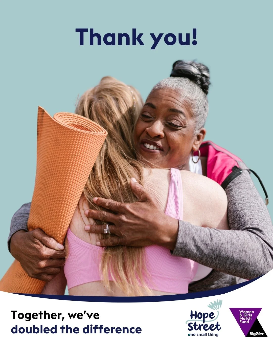 We are completely blown away! Thank you so much to everyone who supported our @biggiveorg Women and Girls campaign - together, we have raised an incredible &pound;22,034!
 
Your kindness and generosity will make an enormous difference to the mothers,