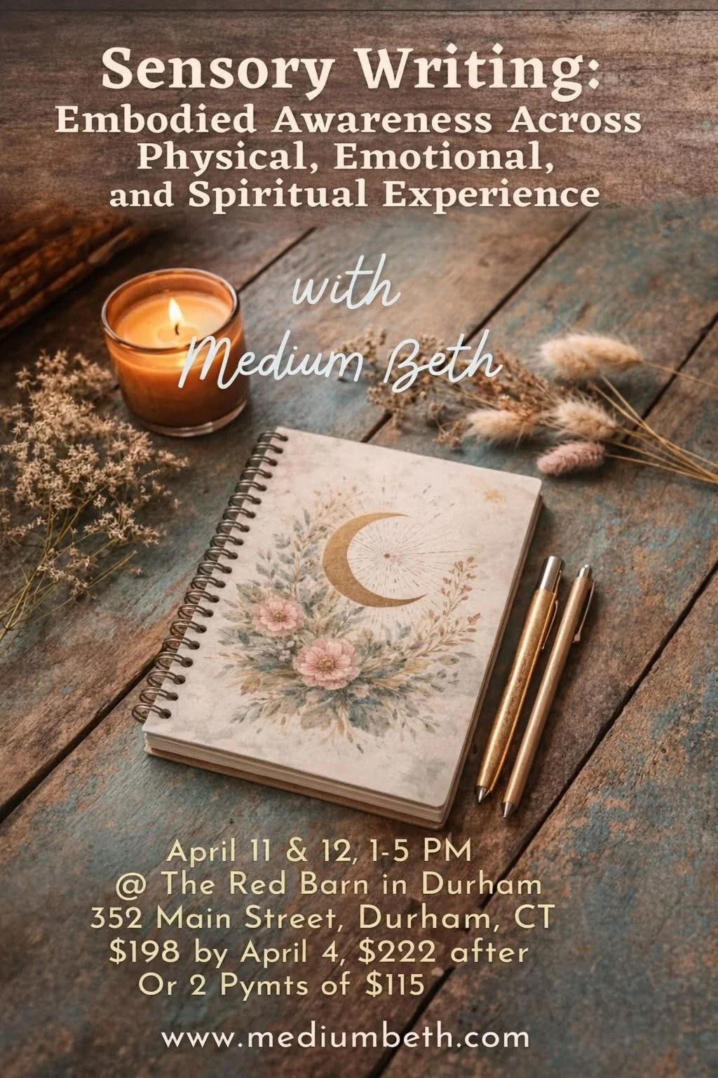 Sensory Writing: Embodied Awareness Across Physical, Emotional, and Spiritual Experience