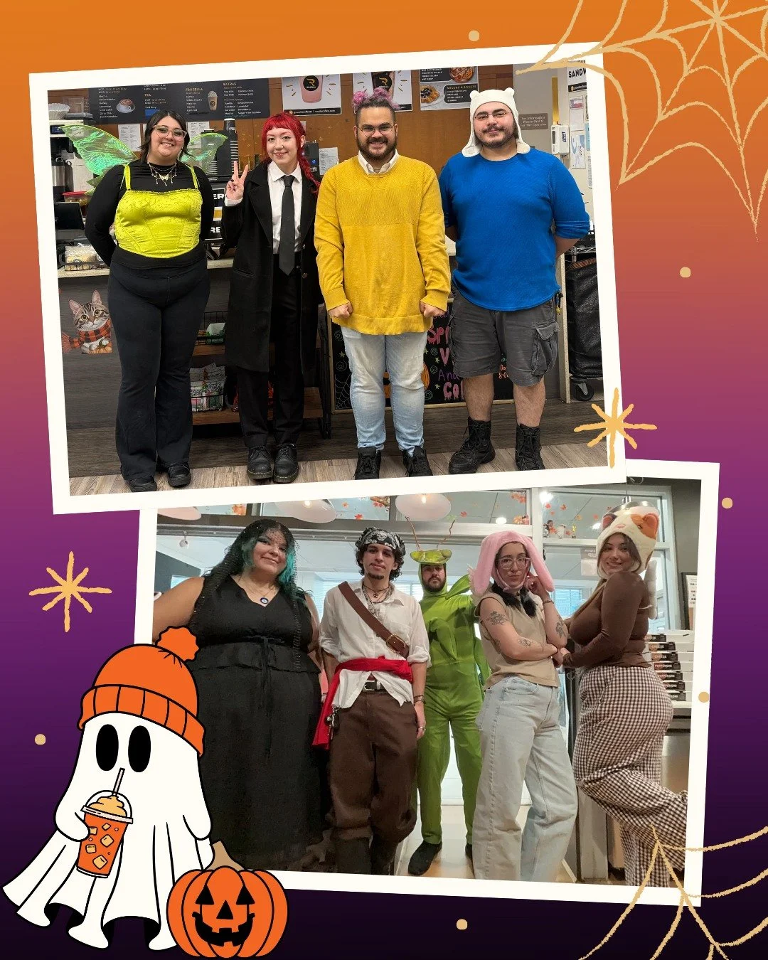 The Rosella Boo Crew is brewing up some Halloween fun! 🎃 Have a spook-tacular and safe Halloween from all of us at Rosella! 👻☕️