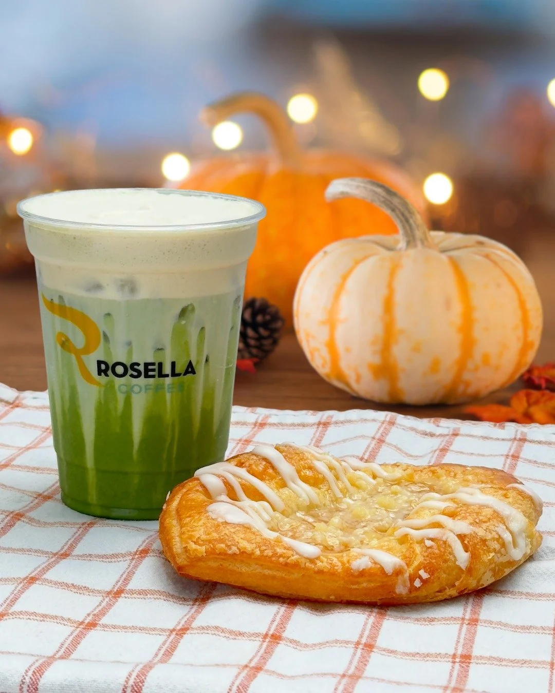 Savor the season 🍂  A Maple Matcha &mdash; hot or iced &mdash; and a warm, flaky Apple Strudel make the perfect fall pairing. See you soon!