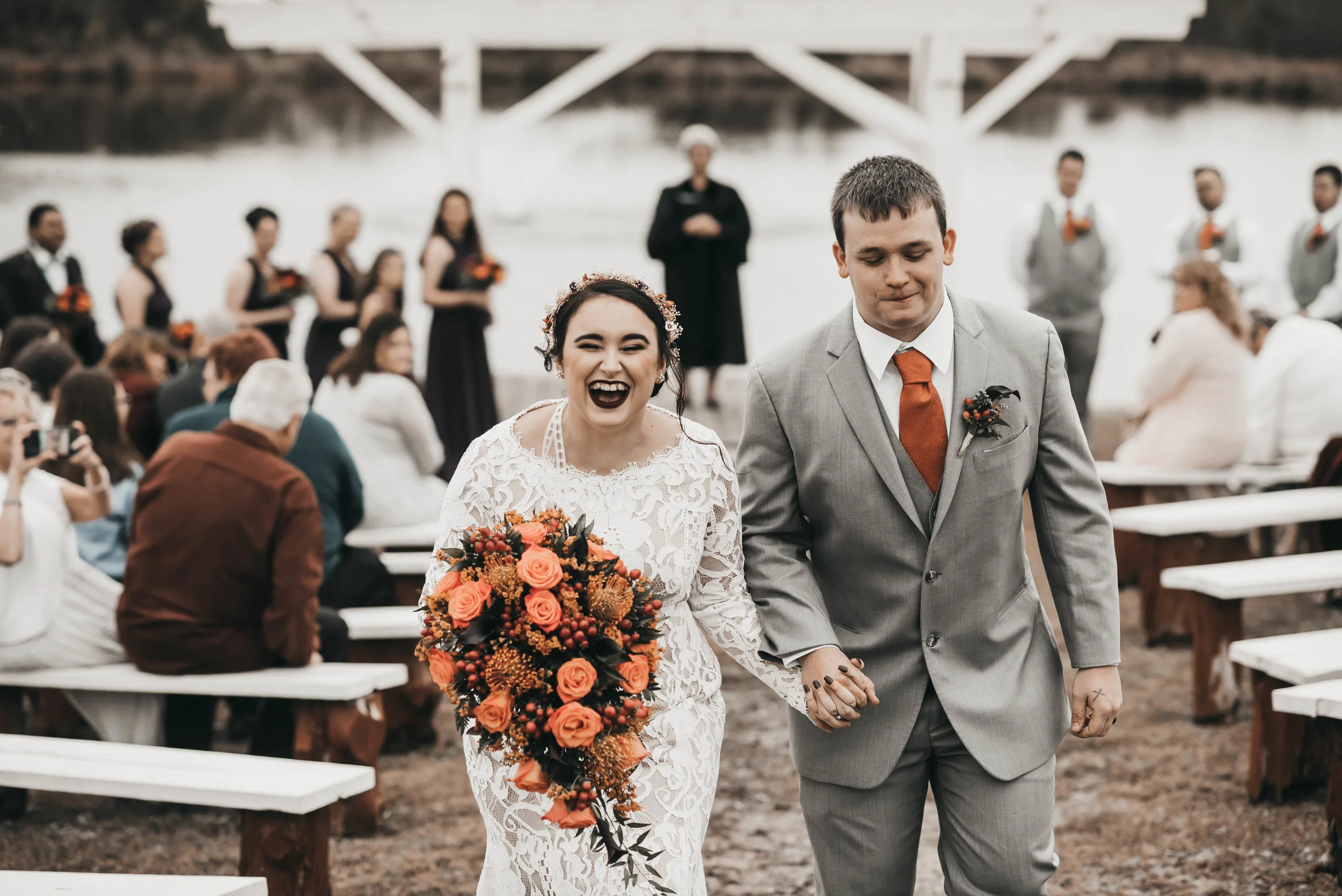 Makenzie was amazingly professional, super kind, and very flexible to any situation that came up. She is incredibly fair and easy to work with and I could not have asked for a better wedding photographer! Our wedding was in October and i was absolutely freezing, she showed up on time and made me feel like photos were something i did not have to worry about. We had absolutely no idea how to pose or how to achieve those pictures we knew we truly wanted, and she made my dreams come true.