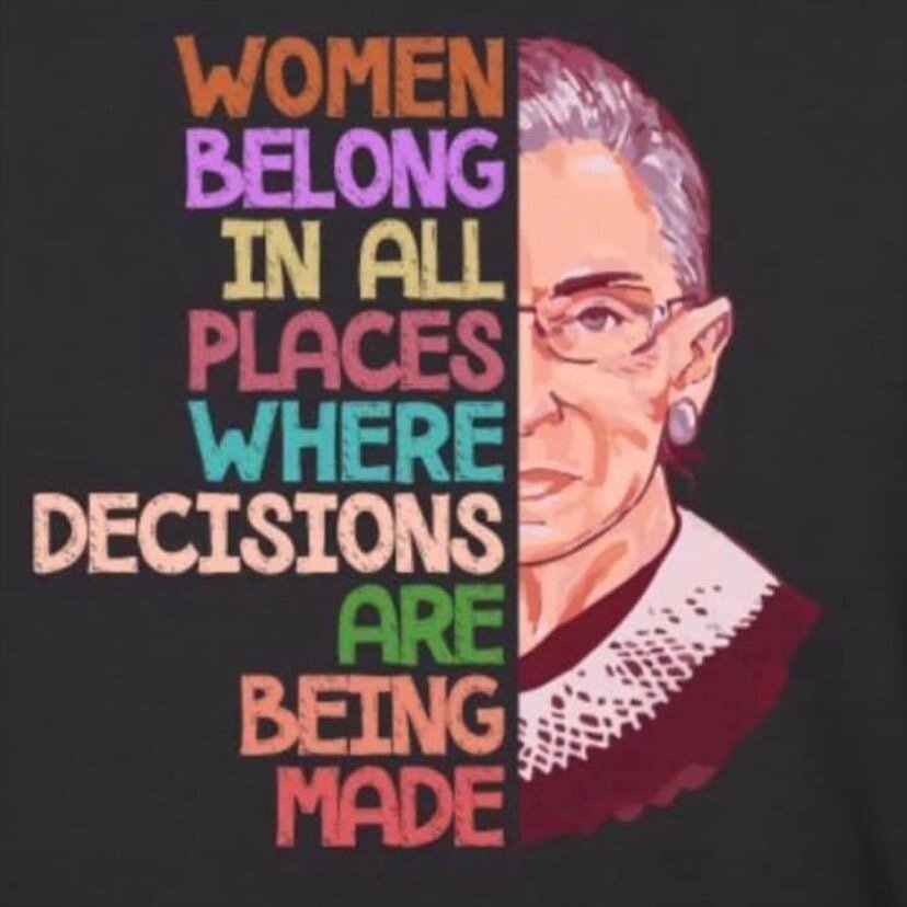 There are no words sufficient to express the loss of a giant. Though small in stature, her words transcend the enormous weight of being a champion of justice and equity for all citizens, regardless of sex, color, or creed under the Constitution.  She