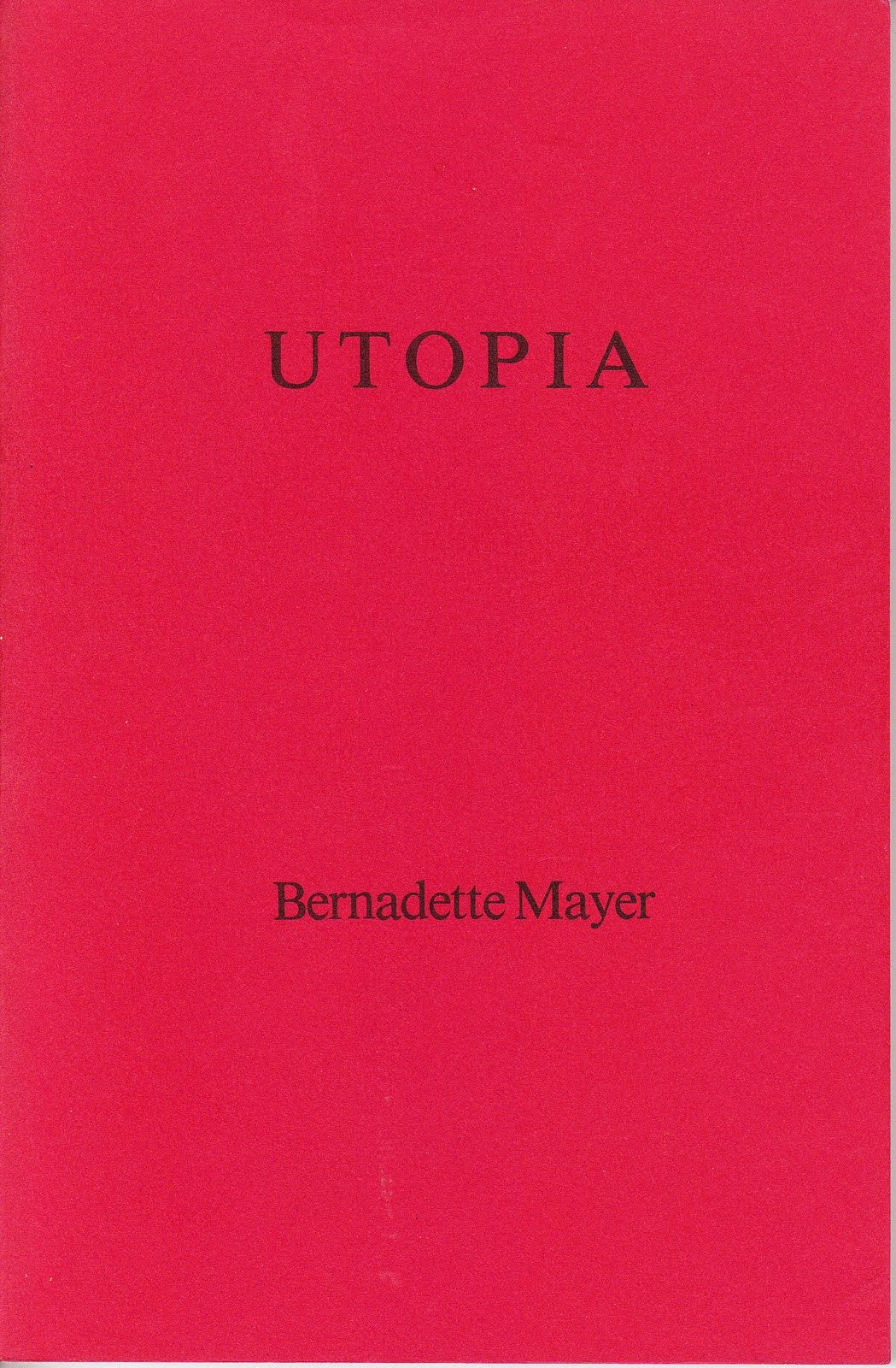    Utopia . United Artists Books, 1984.    