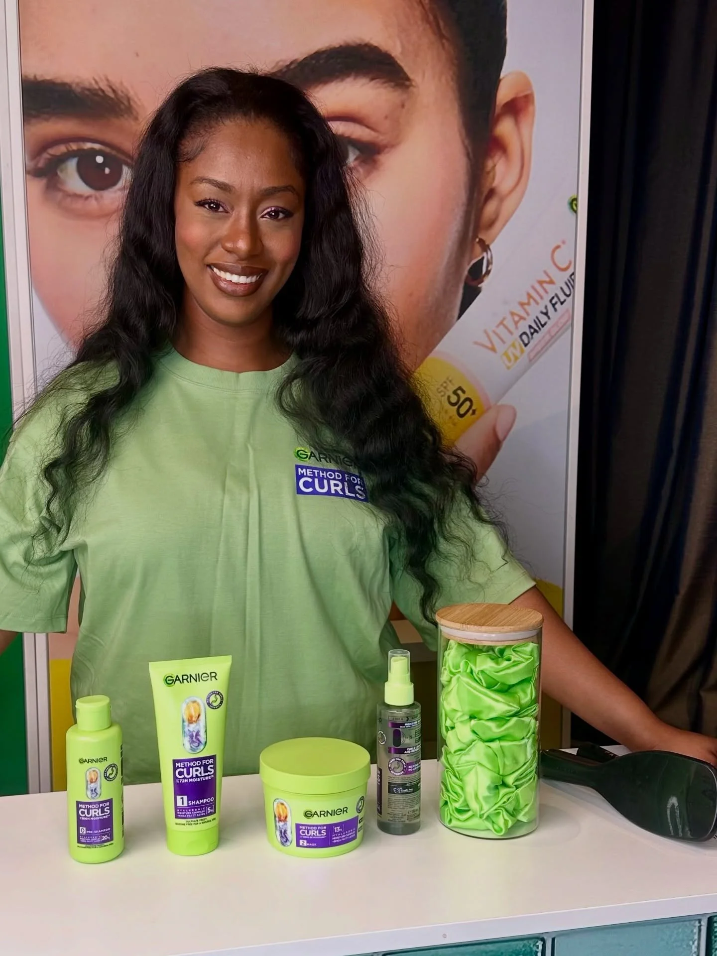 My first live with @garnieruk 💚
I&rsquo;m always a bit nervous with an audience but I&rsquo;ve come to realise that my voice is important. I had endless questions about how to care for wavy and curly hair that I assumed people would know because I d