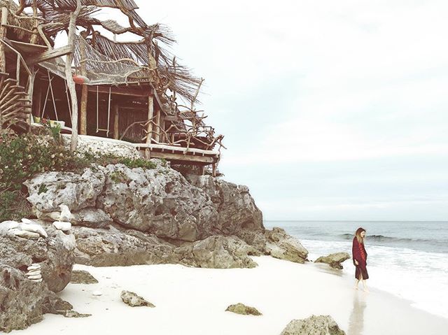 Winter is too long and we&rsquo;re ready for the beach again. #tbt #tulum