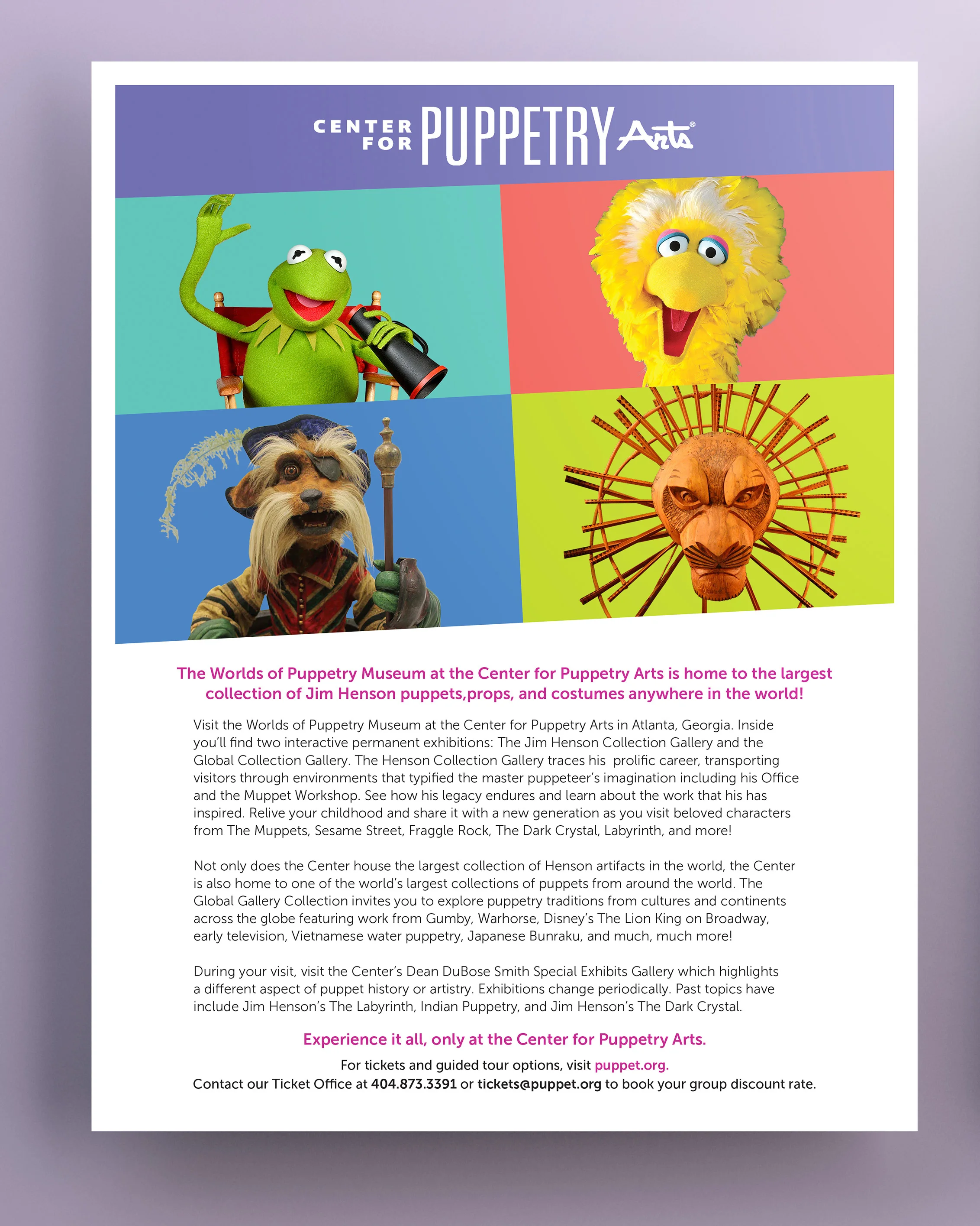 Copyright: Center for Puppetry Arts