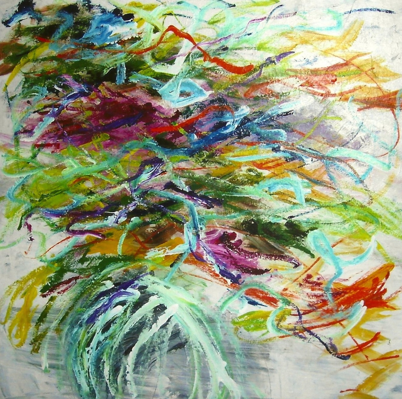 Love's Gift 40x40 Oil on Canvas Sold