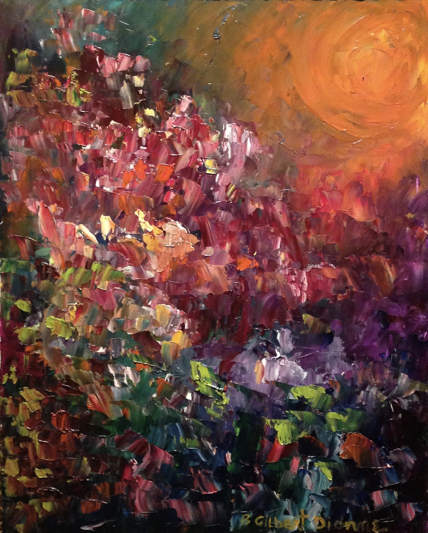 Indian Summer 20x24 Oil on Canvas Sold (sold)