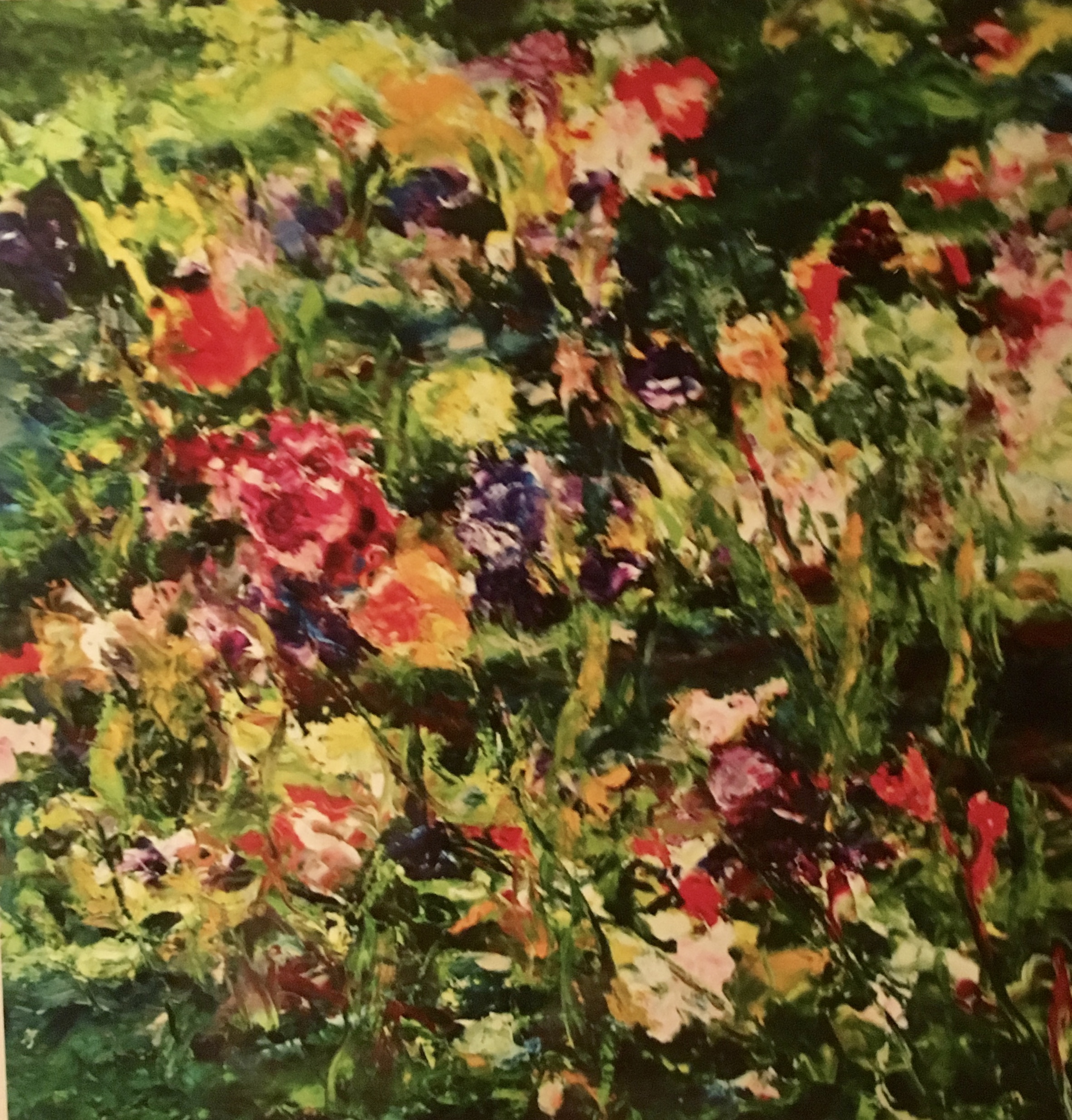 A Joyous Summer Oil 36x36 Sold