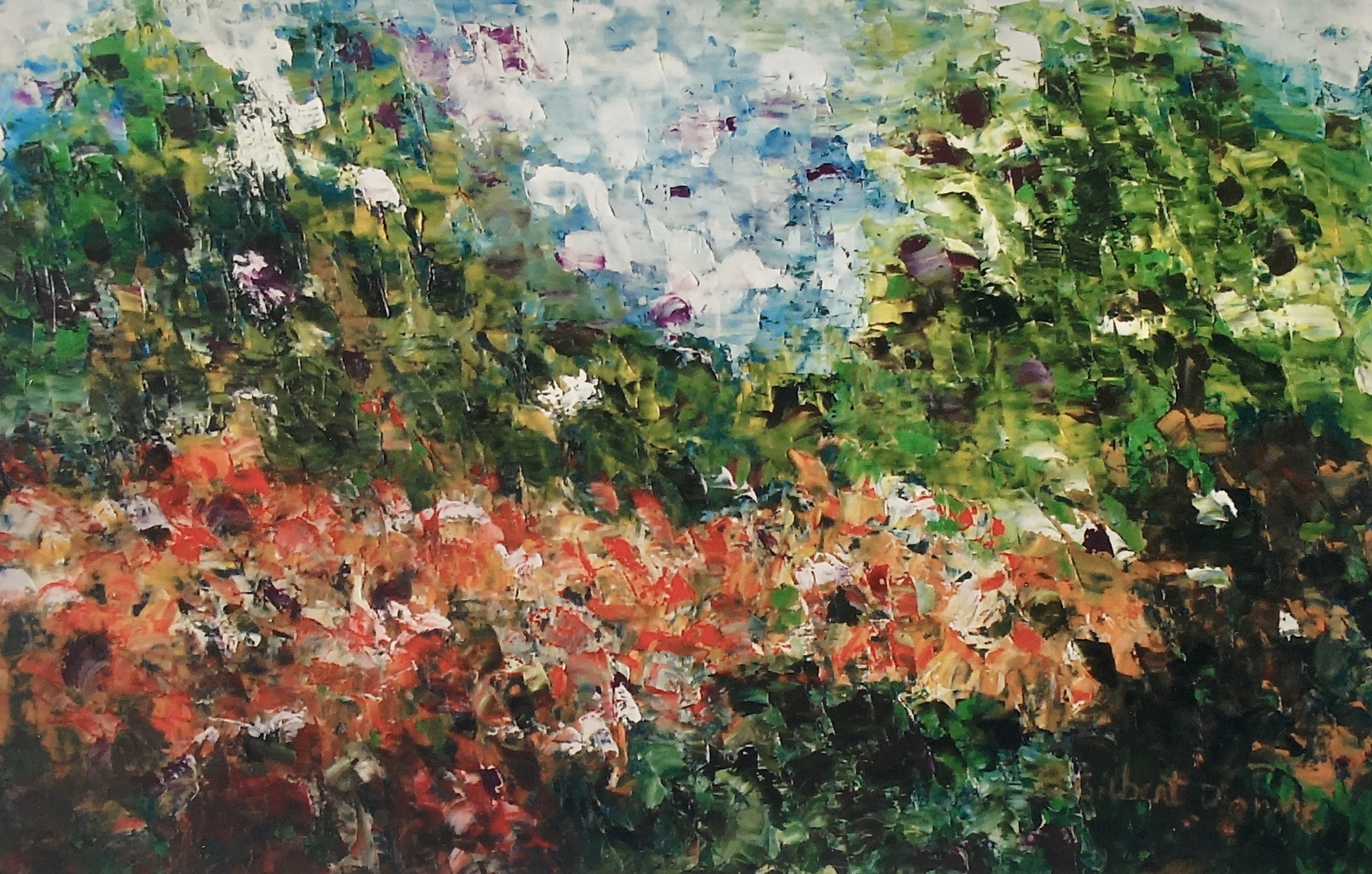 Good Morning 24x36 Oil on Canvas Sold