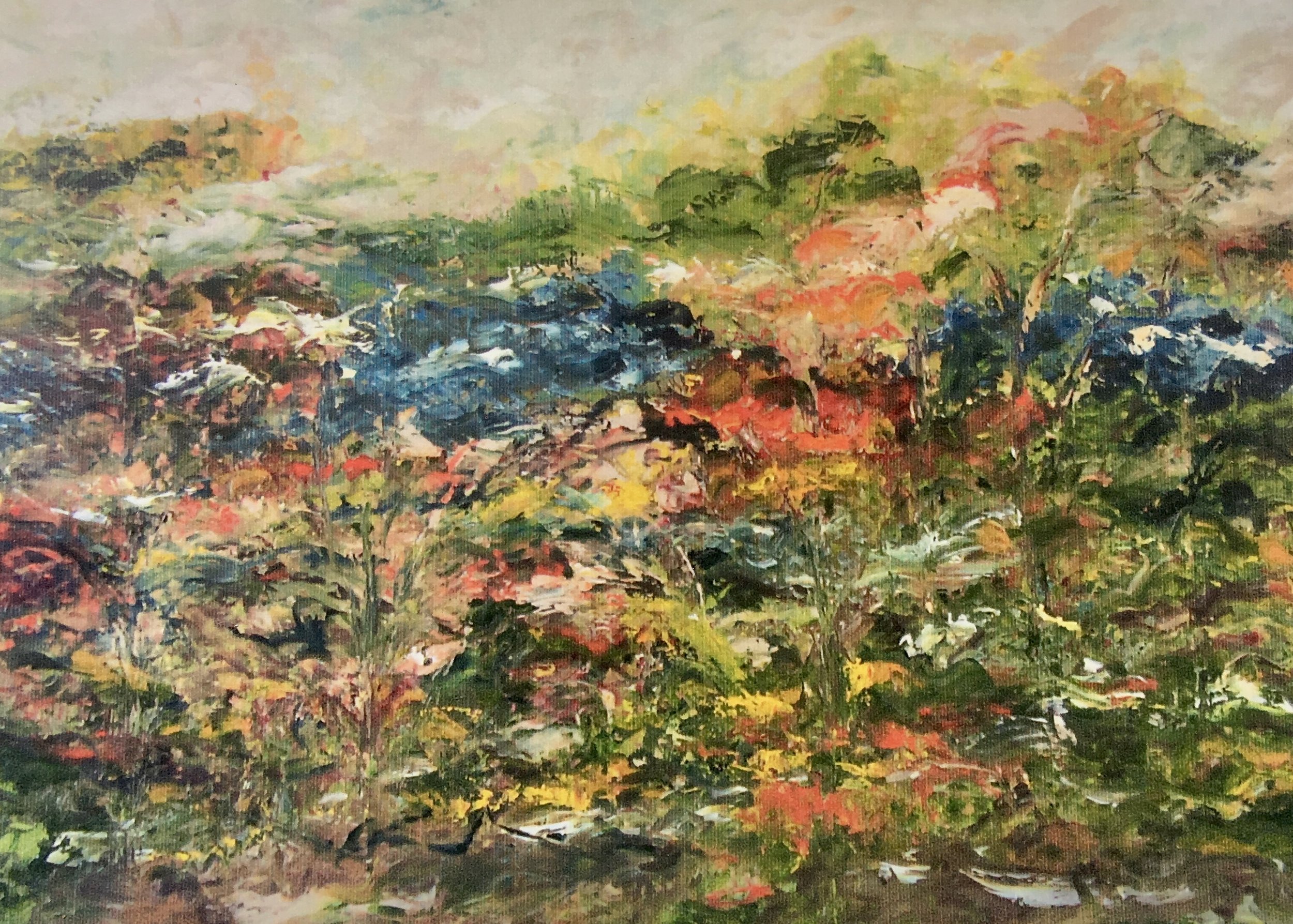 Fall is in the Air 24x36 Oil on Canvas Sold