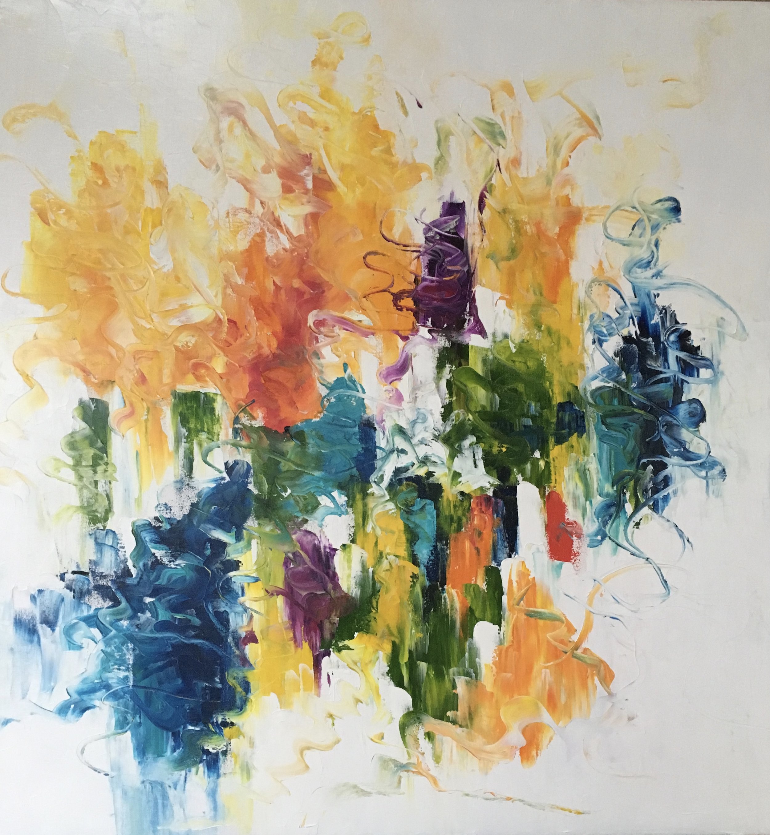 SOLD: Celebration OIL 36X36