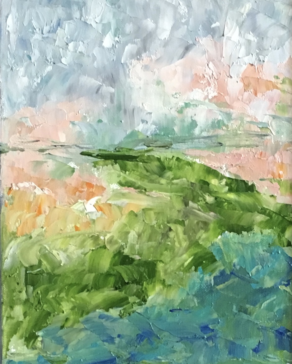 SOLD: Molly's Pond 10x8 Petite Oil